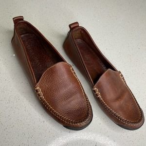 Cole Haan Brown Leather Loafers Women's, size 6